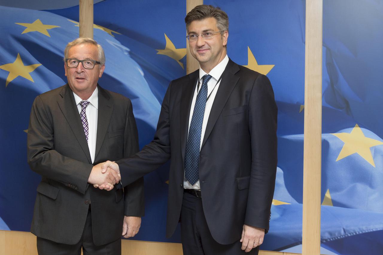 Plenković Juncker