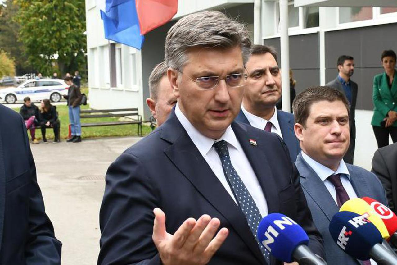 Koprivnica: Premijer Plenković posjetio je Sveučilište Sjever