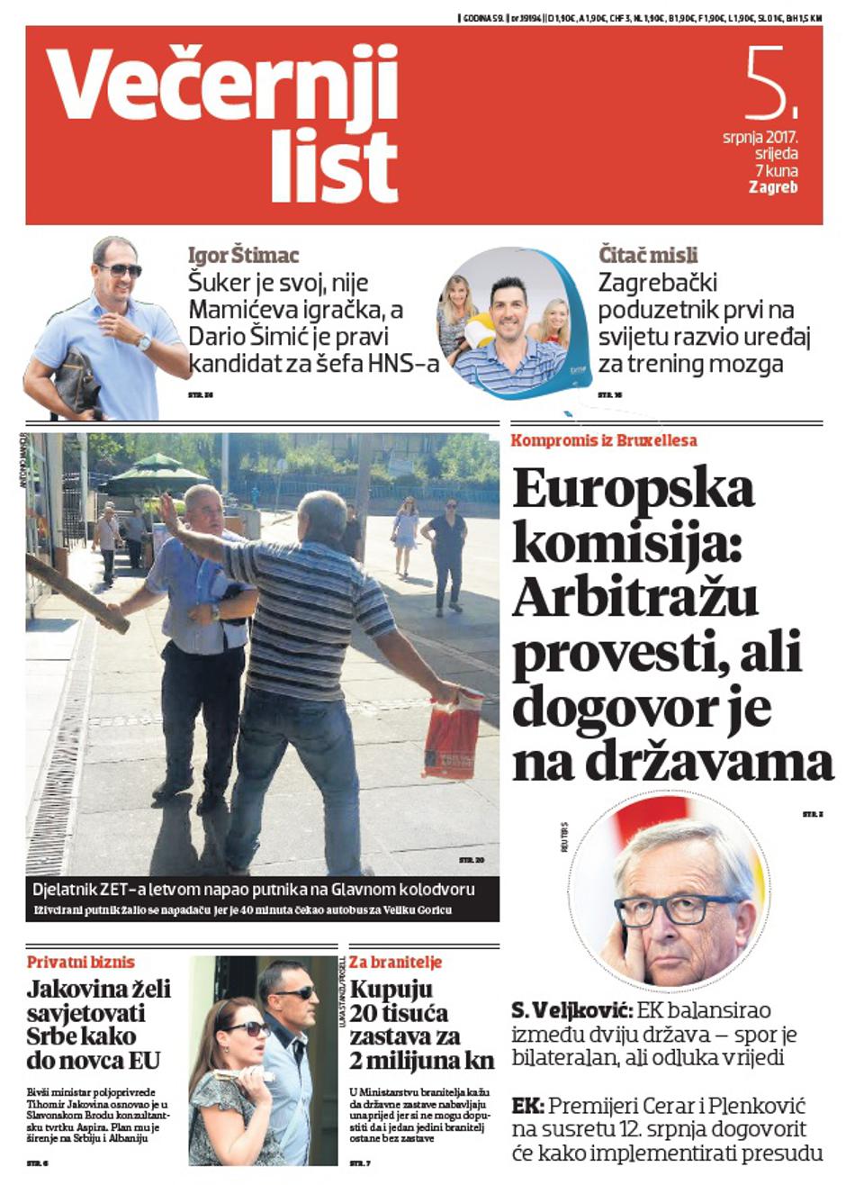 Naslovnica 5.7.2017.