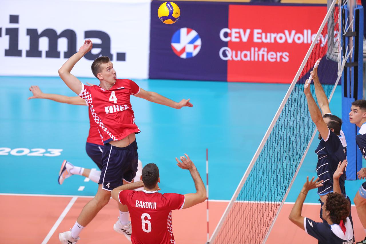 Osijek: Kvalifikacijska utakmica za Europsko prvenstvo u odbojci, Hrvatska - Cipar