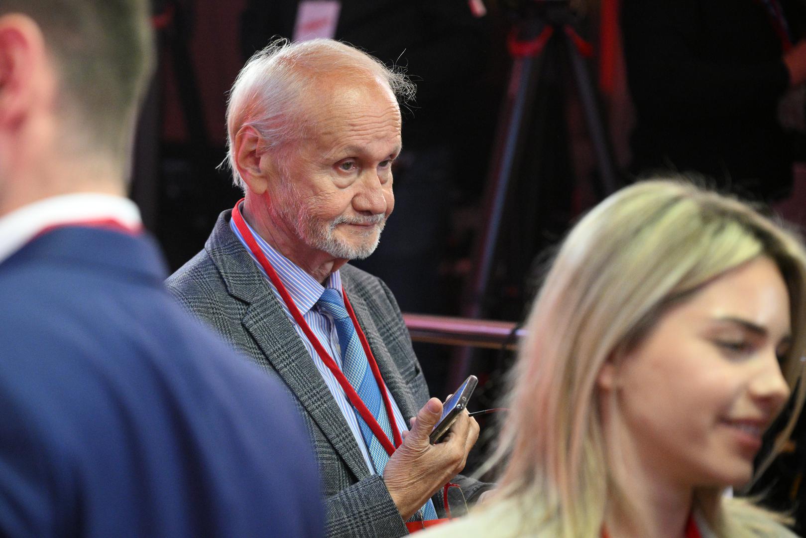 17.04.2024., Zagreb - Docek izbornih rezultata za Hrvatski saboru u stozeru koalicije Rijeke pravde koju cine Socijaldemokratska partija Hrvatske (SDP), Centar, Hrvatska seljacka stranka (HSS), "Dalija Oreskovic i ljudi s imenom i prezimenom", Narodna stranka Reformisti i Gradjansko-liberalni savez (GLAS) u prostorijama SDP-a na Trgu Drage Iblera.  Photo: Davor Puklavec/PIXSELL