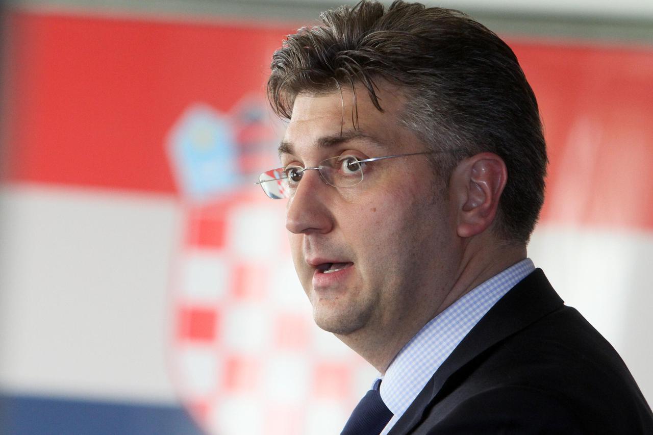 Andrej Plenković i Ivana Maletić