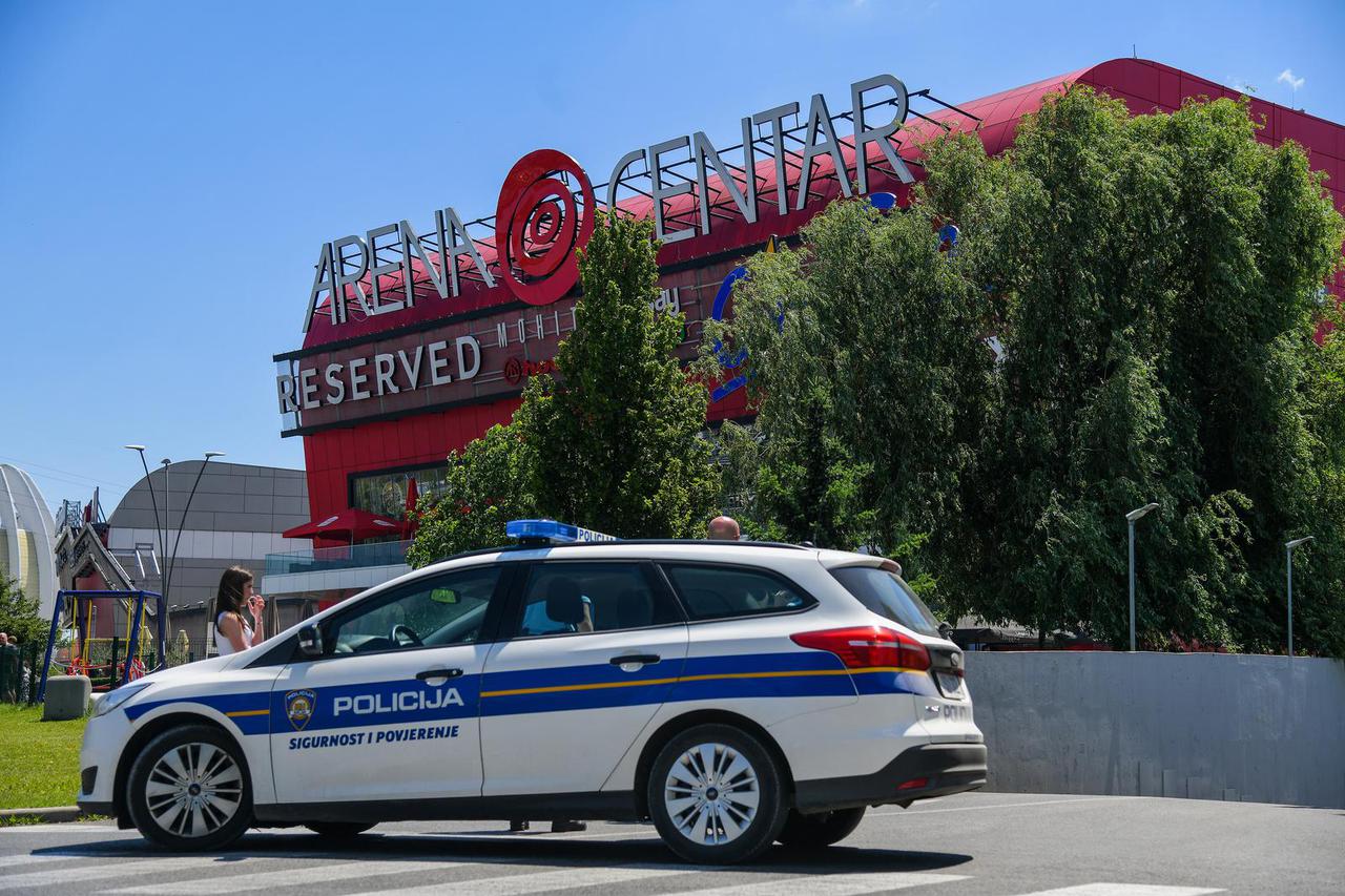 Zagreb:  Dojava o bombi u Arena centru
