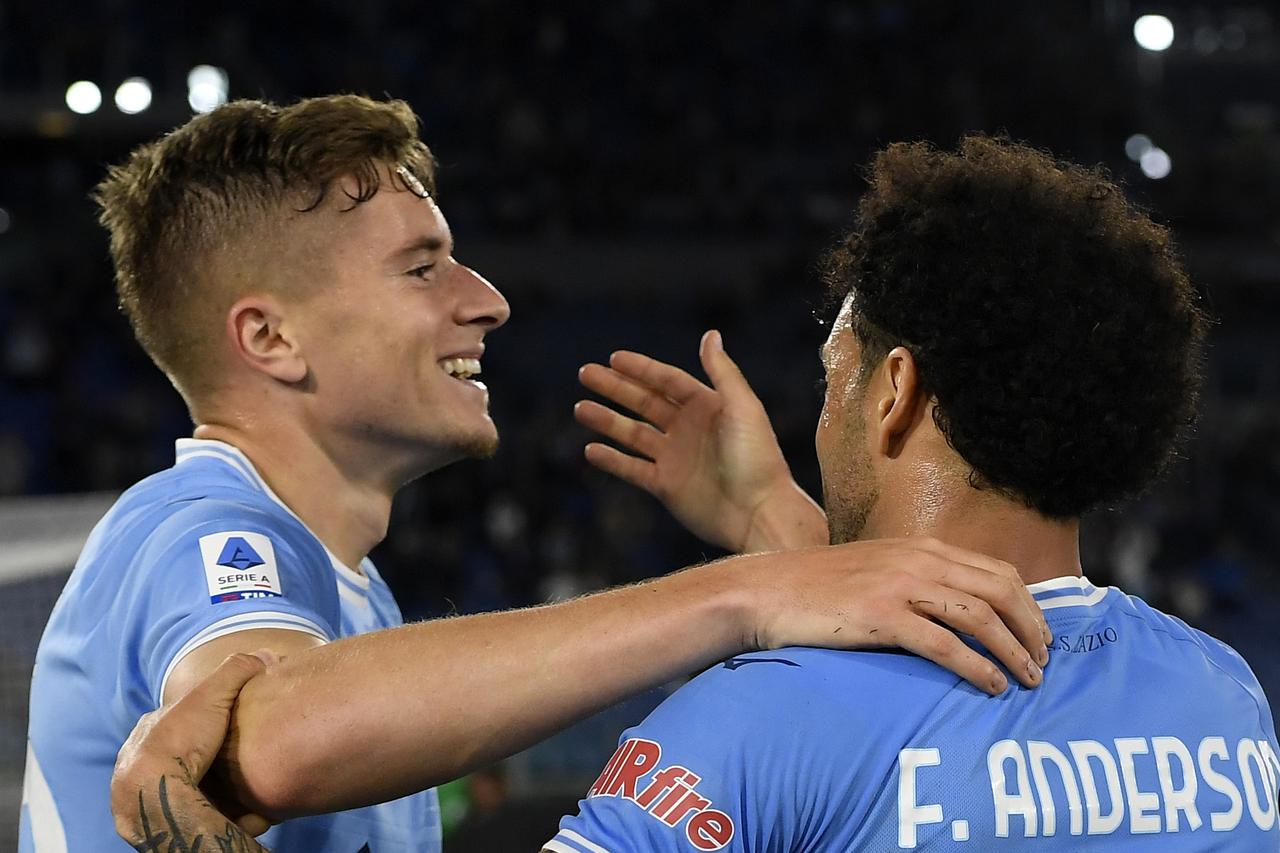 (SP)ITALY-ROME-FOOTBALL-SERIE A-LAZIO VS SASSUOLO