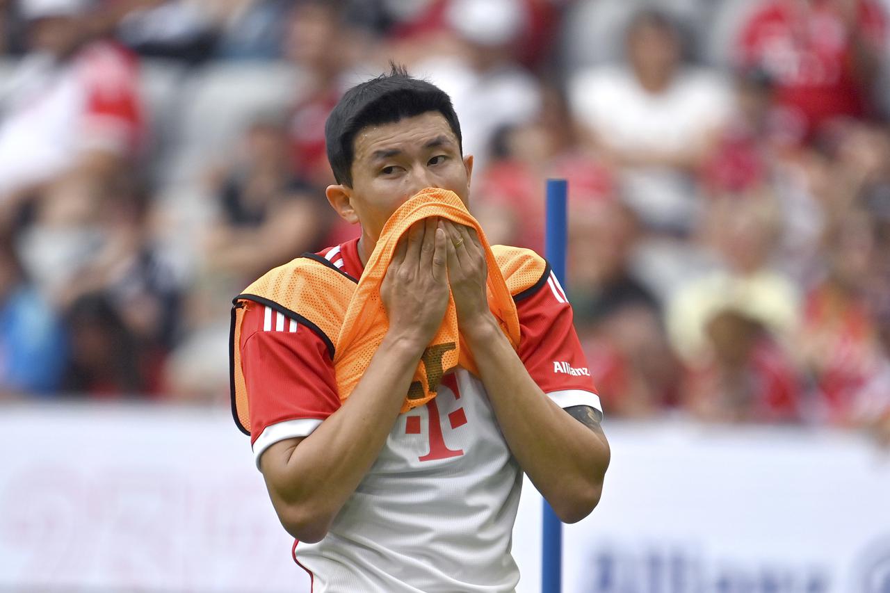 Training / team presentation FC Bayern Munich season 2023/2024.