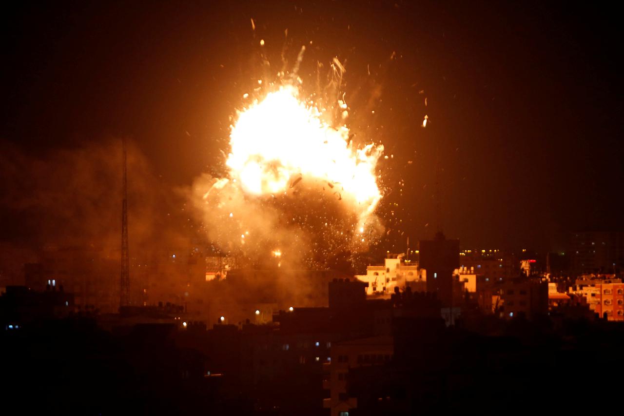 Izraelski napad na Hamasovu televiziju