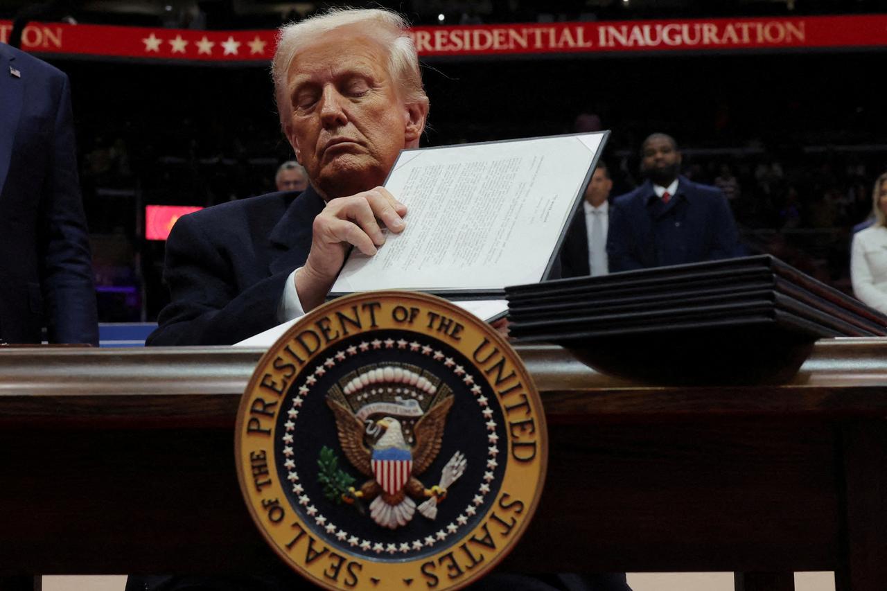 FILE PHOTO: Inauguration ceremony for Trump's second presidential term