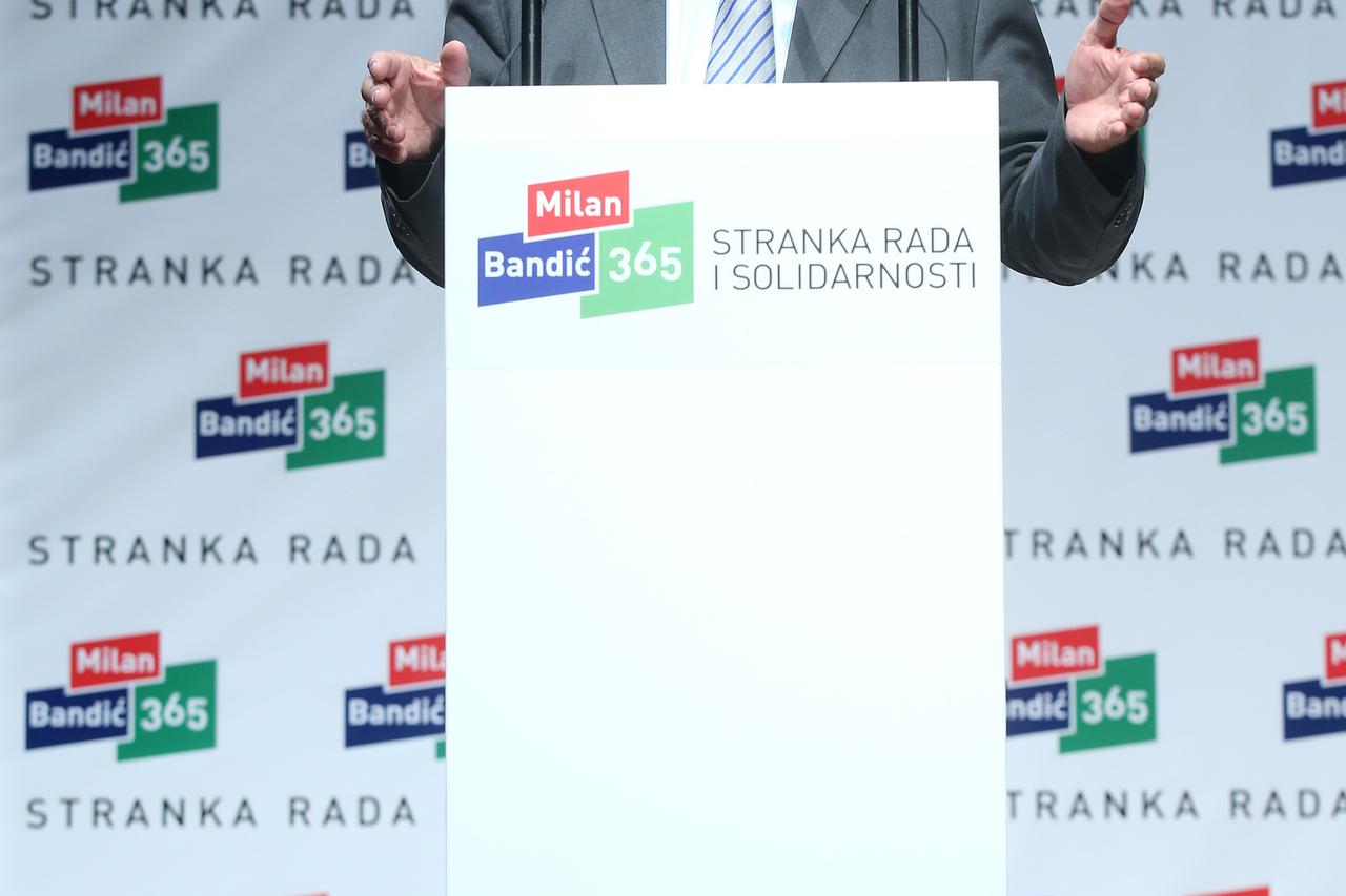 Konvencija Gradske organizacije Grada Zagreba Bandic Milan 365, Stranka rada i solidarnosti