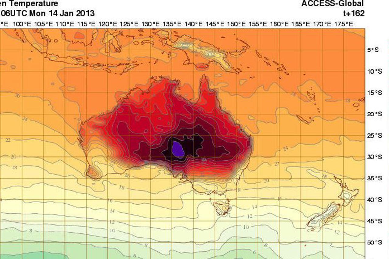 Australija vrućina