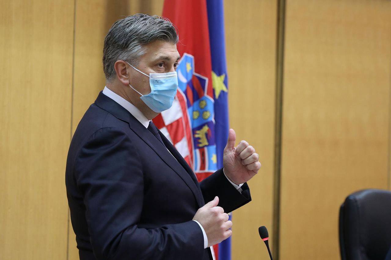 Sabor je sjednicu počeo aktualnim prijepodnevom, postavljanjem zastupničkih pitanja Vladi