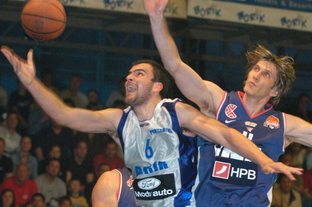 'Za SPORT 021109 Borik Puntamika / Ivanov u napadu  Photo: Dino Stanin/PIXSELL'