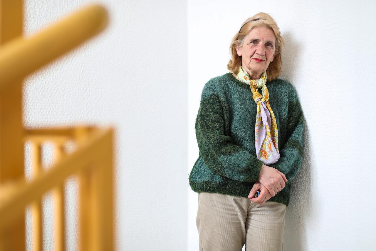 Zagreb: Mirjana Cerin, umirovljena ekonomska analitičarka HNB-a