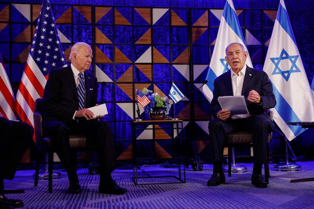 U.S. President Biden visits Israel amid the ongoing conflict between Israel and Hamas
