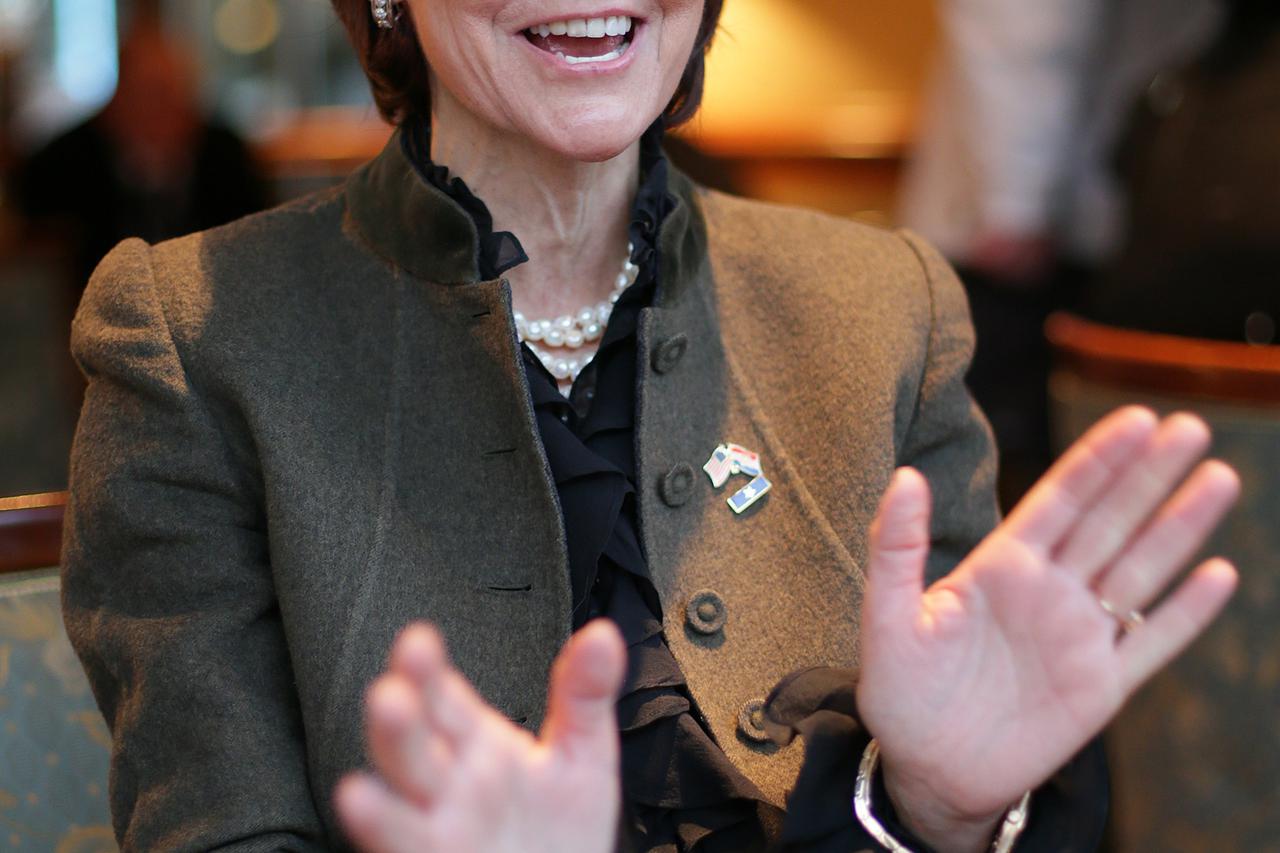 15.02.2015., Zagreb - Capricia Penavic Marshall, bivsa sefica protokola Bijele kuce.  Photo: Jurica Galoic/PIXSELL