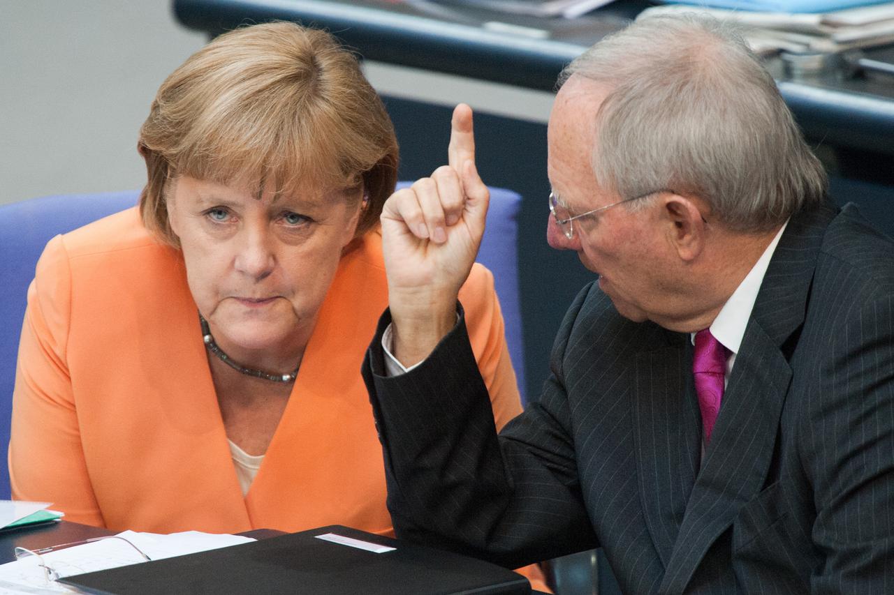 Merkel i Schaeuble