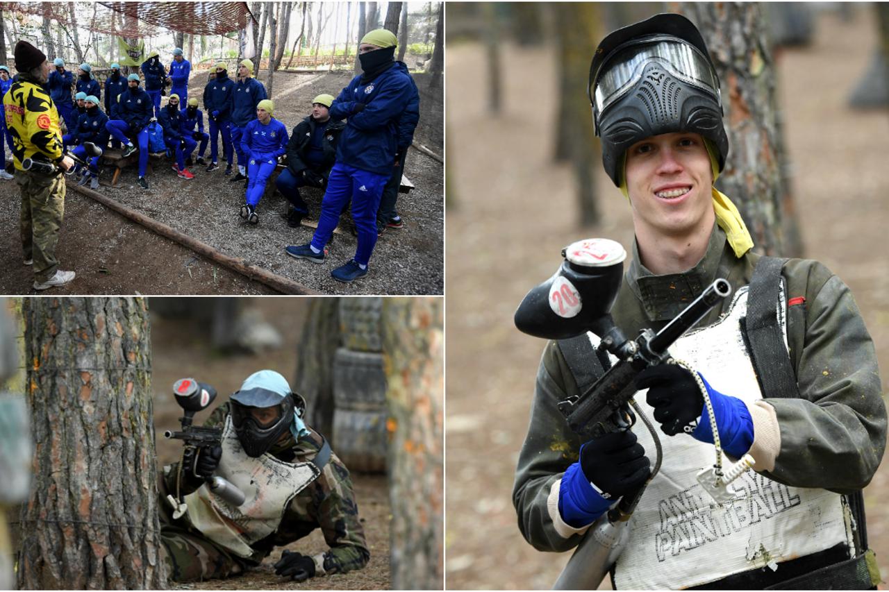 Dinamovci igraju paintball