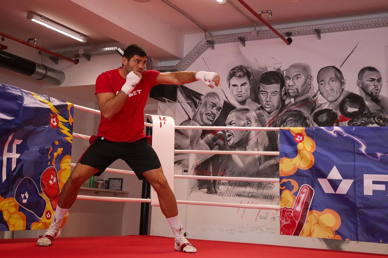 Zagreb: Filip Hrgović održao je pokazni trening i konferenciju za medije