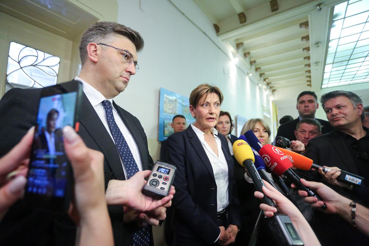 Martina Dalić, Andrej Plenković