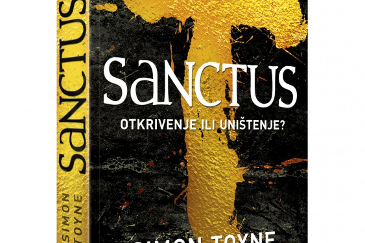 Naslovnica romana “Sanctus” Simona Toynea