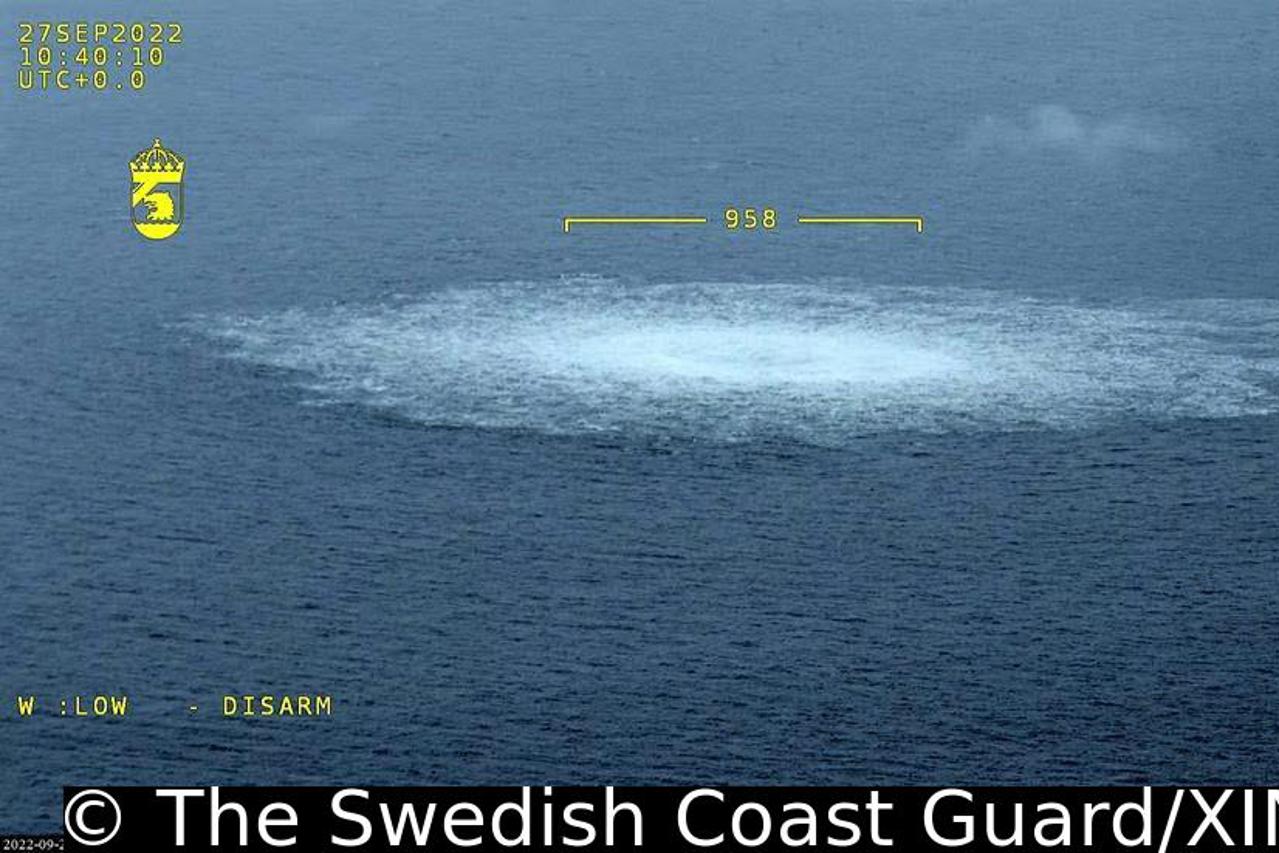 SWEDEN-COAST GUARD-NORD STREAM-LEAK