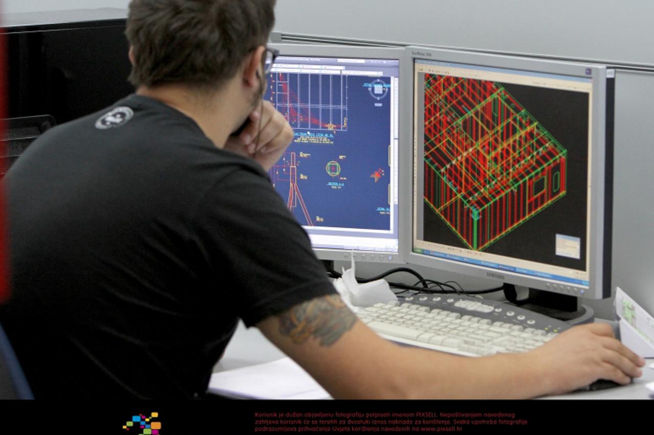 '21.09.2012., Srdoci - Tvrtka Navis Consult, koja je dio Roll-Royce Marine, bavi se projektiranjem nacrta za izgradnju brodova.  Photo: Nel Pavletic/PIXSELL'