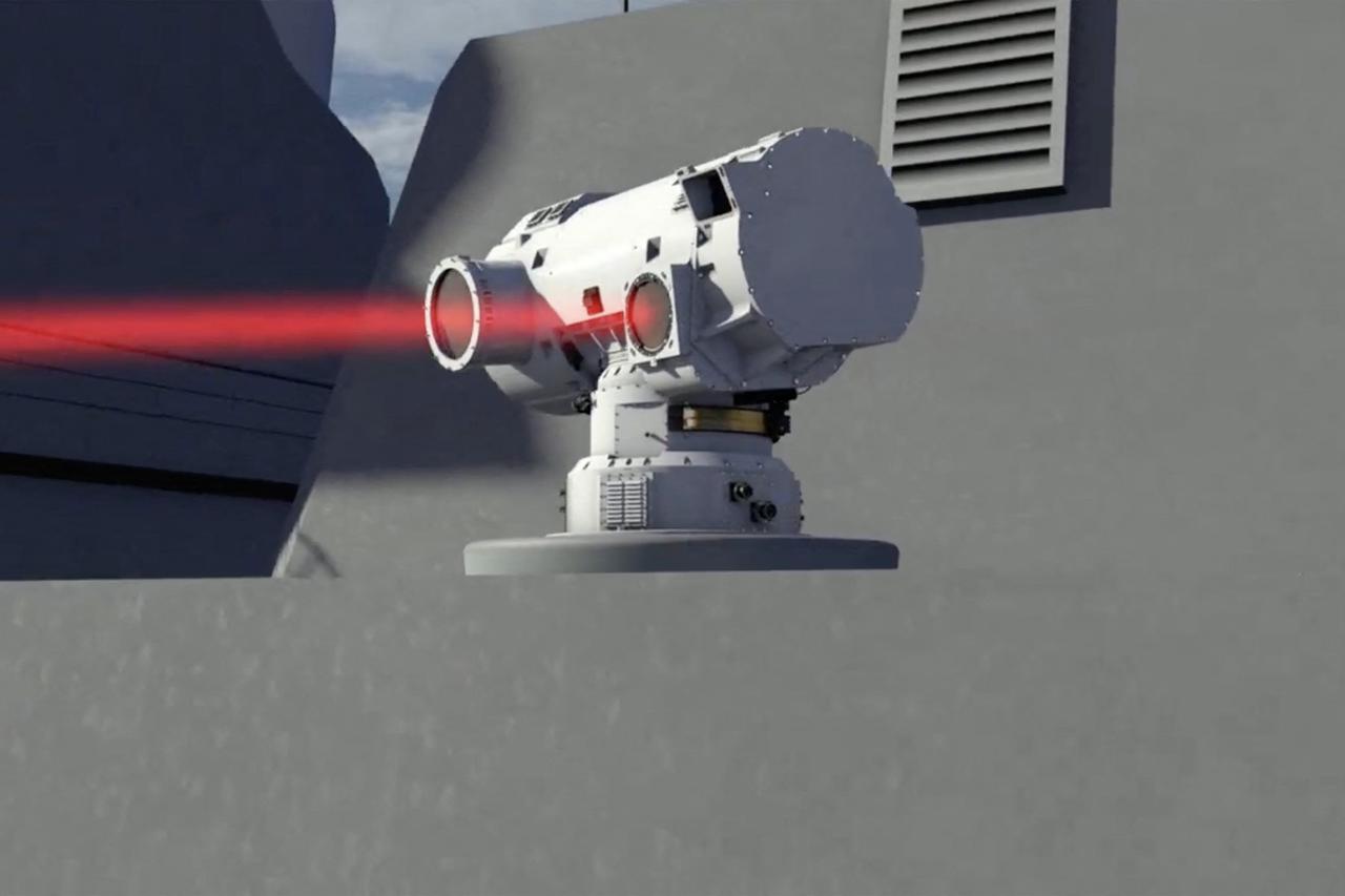 Britansko Ministarstvo obrane predstavilo je lasersko oružje DragonFire