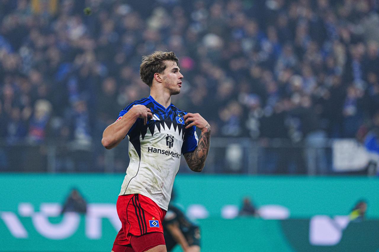 GER, Hamburger SV vs. SV Werder Bremen, Fussball, 1. Bundesliga, Spieltag 13, Saison 2025/2026, 07.12.2025