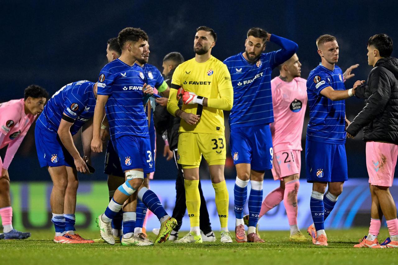 Zagreb: UEFA Europska liga, grupna faza, 4. kolo, GNK Dinamo - Celta Vigo