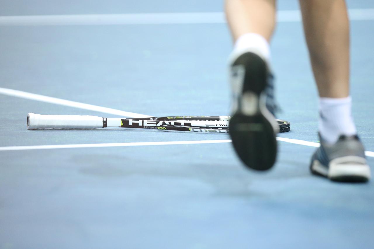 Zagreb: PBZ Zagreb Indoors 2015, 1. kolo, Illya Marchenko - Viktor Troicki