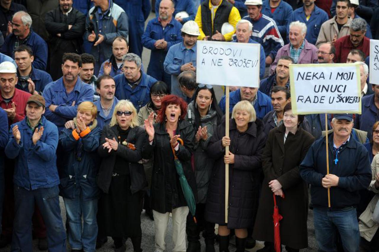 brodosplit, prosvjed, škver (1)