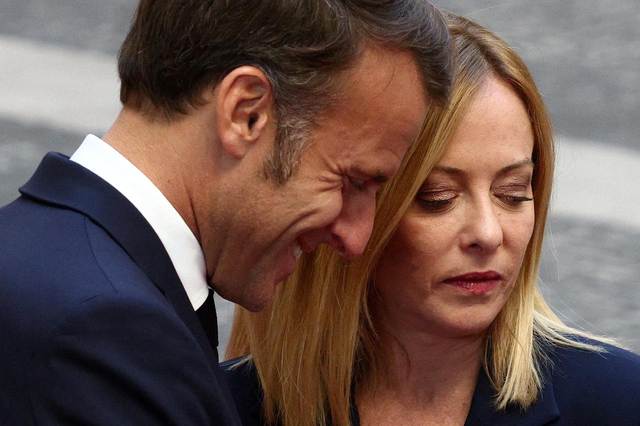 Macron i Meloni