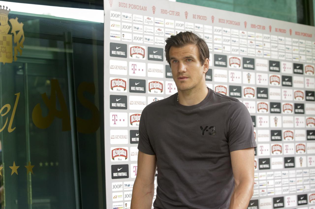 Zagreb: Hrvatski nogometni reprezentativci okupili se u hotelu As uo?i utakmice s Islandom