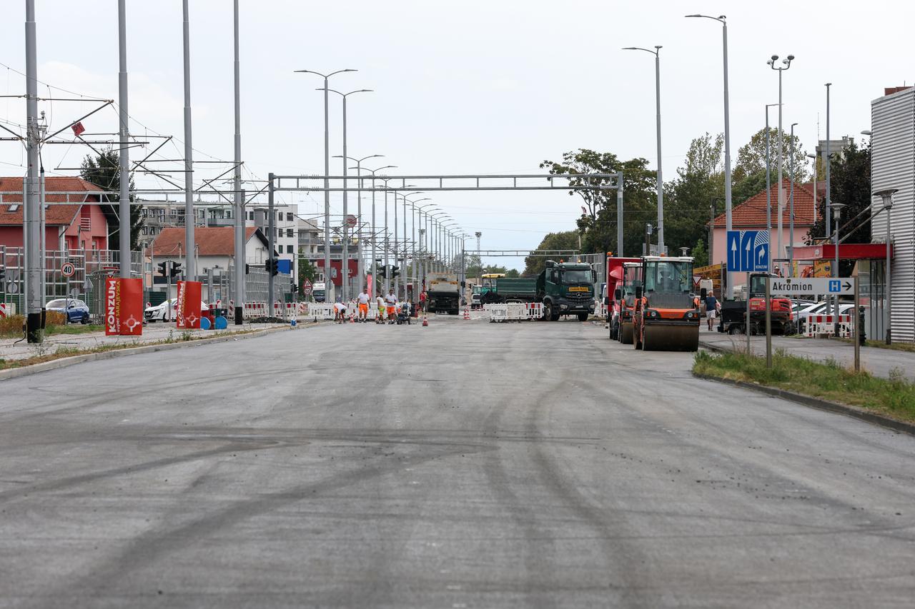 Zagreb: Radovi na Sarajevskoj cesti ulaze u završnu fazu