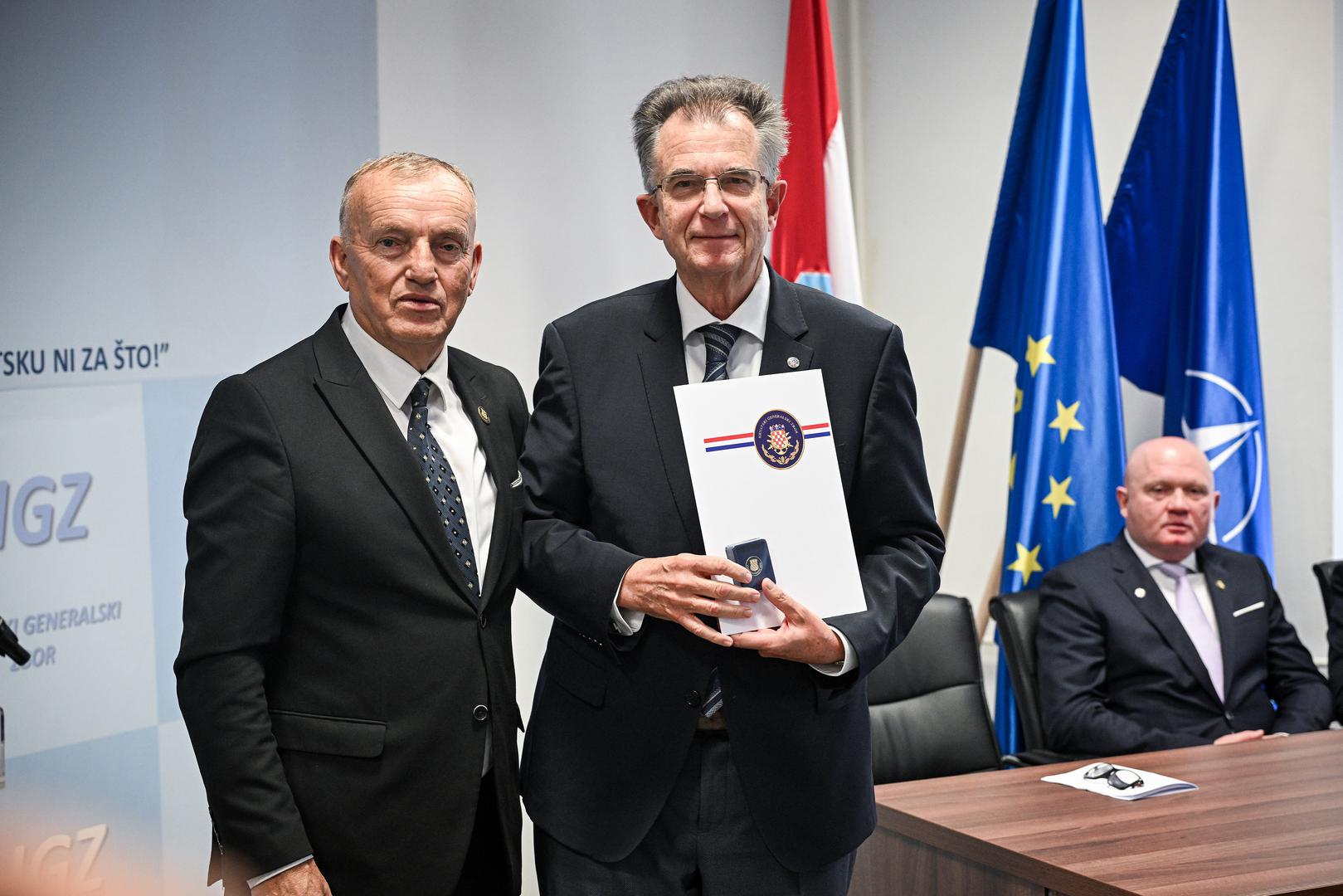 07.11.2024., Zagreb - Svecanost obiljezavanja 7. studenoga - Dana Hrvatskog generalskog zbora Photo: Josip Regovic/PIXSELL