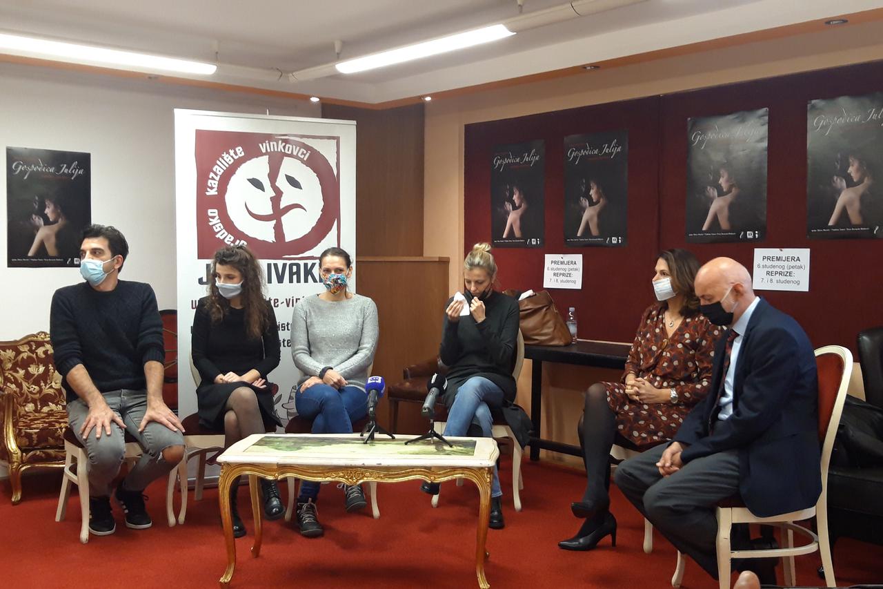 Koprodukcija vinkovačkog i osječkog kazališta u predstavi Gospođica Julija