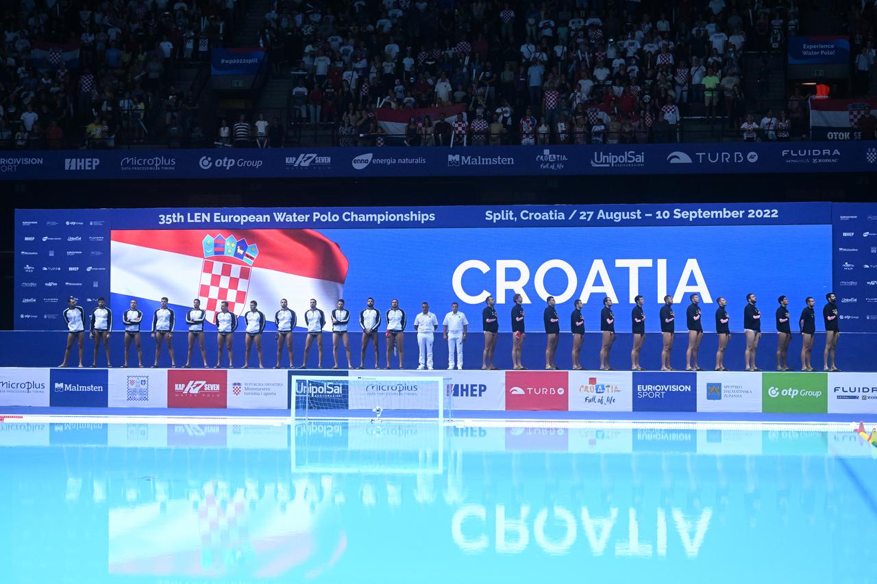Europsko prvenstvo u vaterpolu za muškarce, polufinale, Hrvatska - Italija
