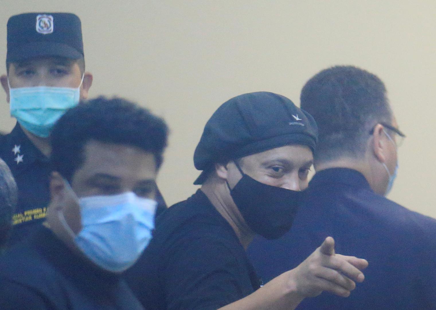 Paraguayan judge grants freedom to Ronaldinho after months of detention in Asuncion Ronaldinho is seen after the hearing at the Supreme Court of Justice, where a Paraguayan judge grants his freedom after months of detention in Asuncion, Paraguay, August 24, 2020.   REUTERS/Jorge Adorno JORGE ADORNO