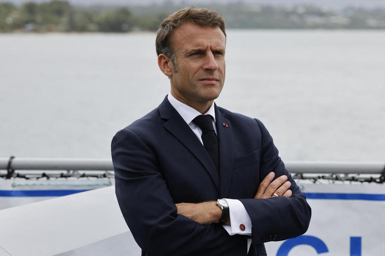 Macron Visits A French Navy Patrol Boat - Vanuatu