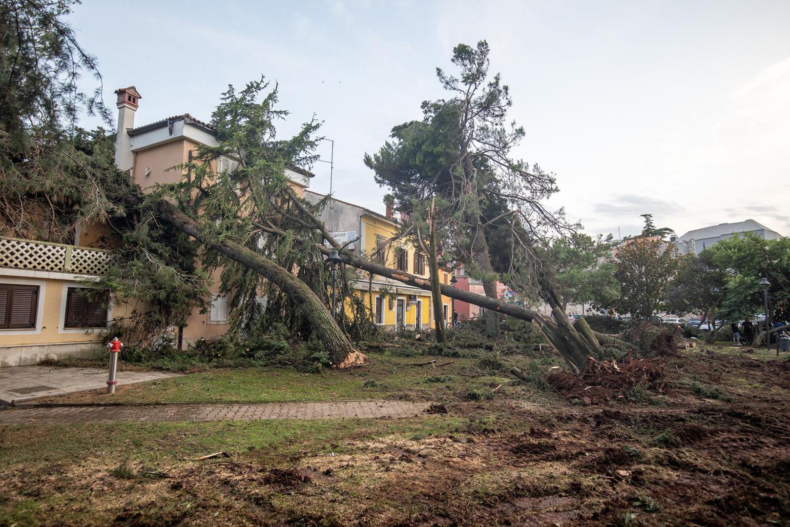 Najviše je stradao zapadni dio poluotoka, posebno Novigrad

