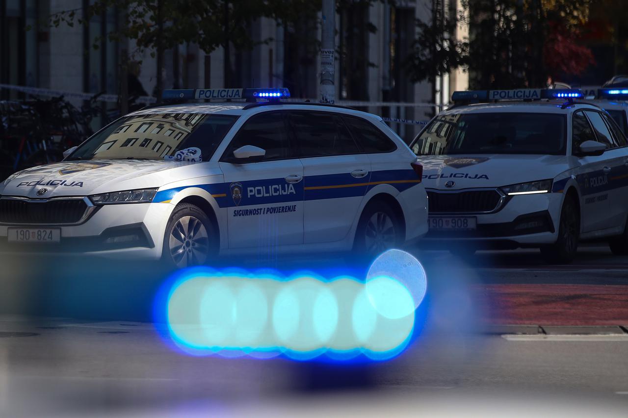 Ilustracija policijske intervencije