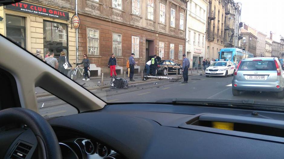 Prometna nesreća na Ilici 