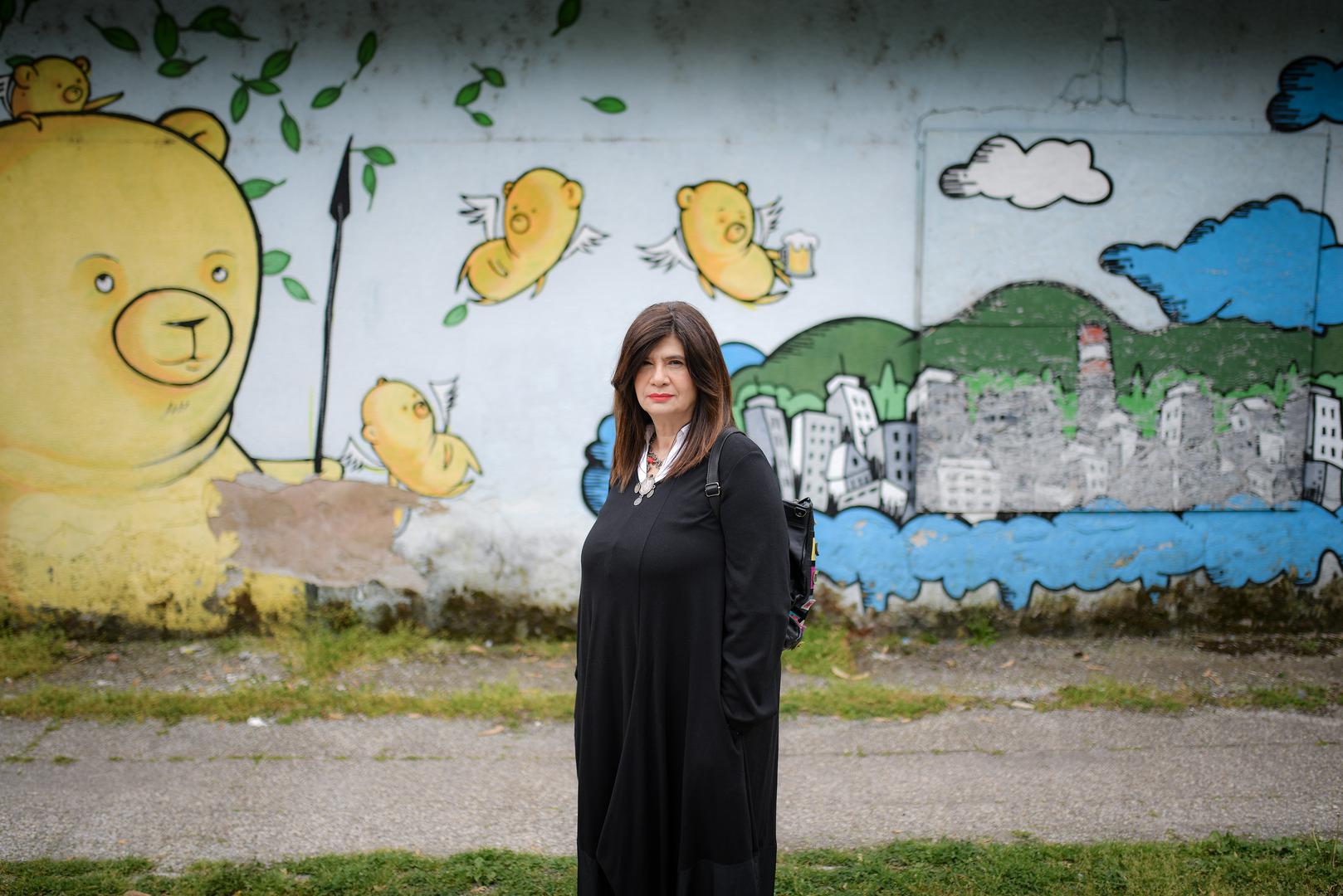 10.05.2023.., Zagreb - Julijana Matanovic, knjizevnica.  Photo: Josip Regovic/PIXSELL