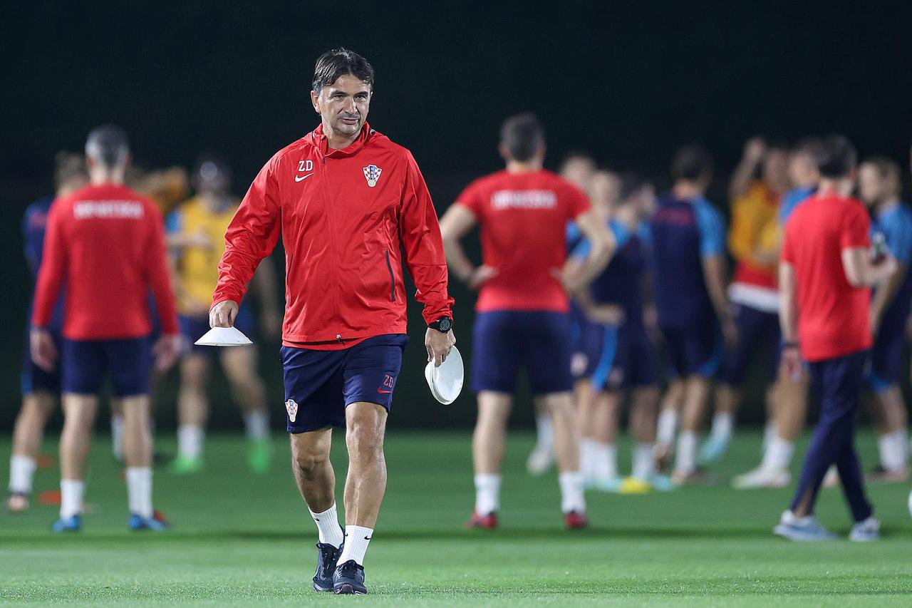 KATAR 2022 - Trening hrvatske nogometne reprezentacije uoči utakmice s Belgijom