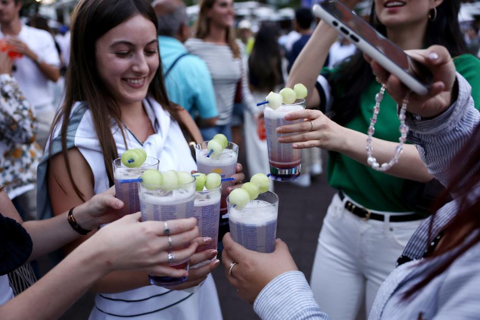 Fanovi na US Openu uživaju uz nezaobilazni koktel