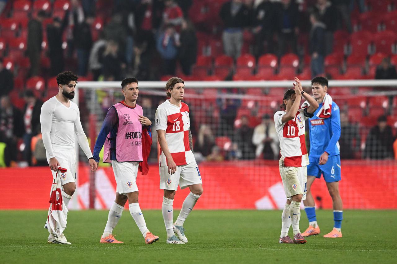 Susret Češke i Hrvatske u kvalifikacijama za FIFA Svjetsko prvenstvo