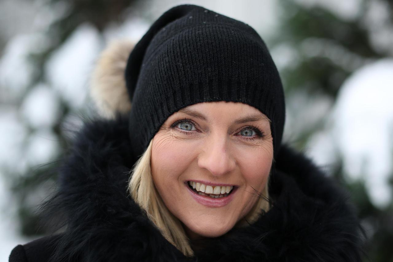 08.01.2016., Zagreb - Sanja Dolezal, pjevacica i televizijska voditeljica. Photo: Anto Magzan/PIXSELL