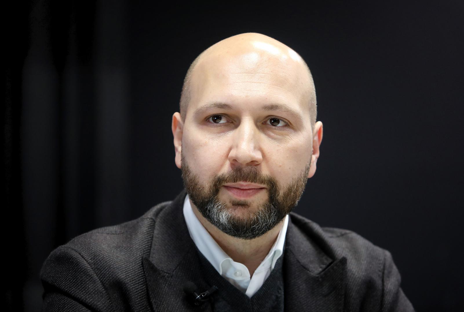 19.02.2021.Zagreb- Mihael Zmajlovic, SDP-ov kandidat za zupana.
Photo: Boris Scitar/Vecernji list/PIXSELL