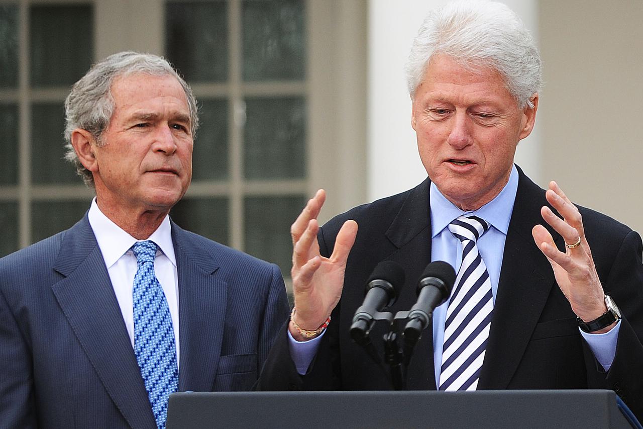 George Bush i Bill Clinton