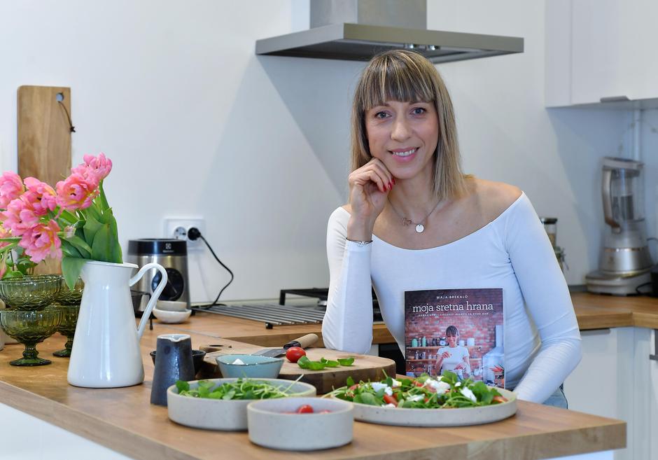 Maja Brekalo, autorica kuharica Moja sretna hrana i Moji sretni kolači