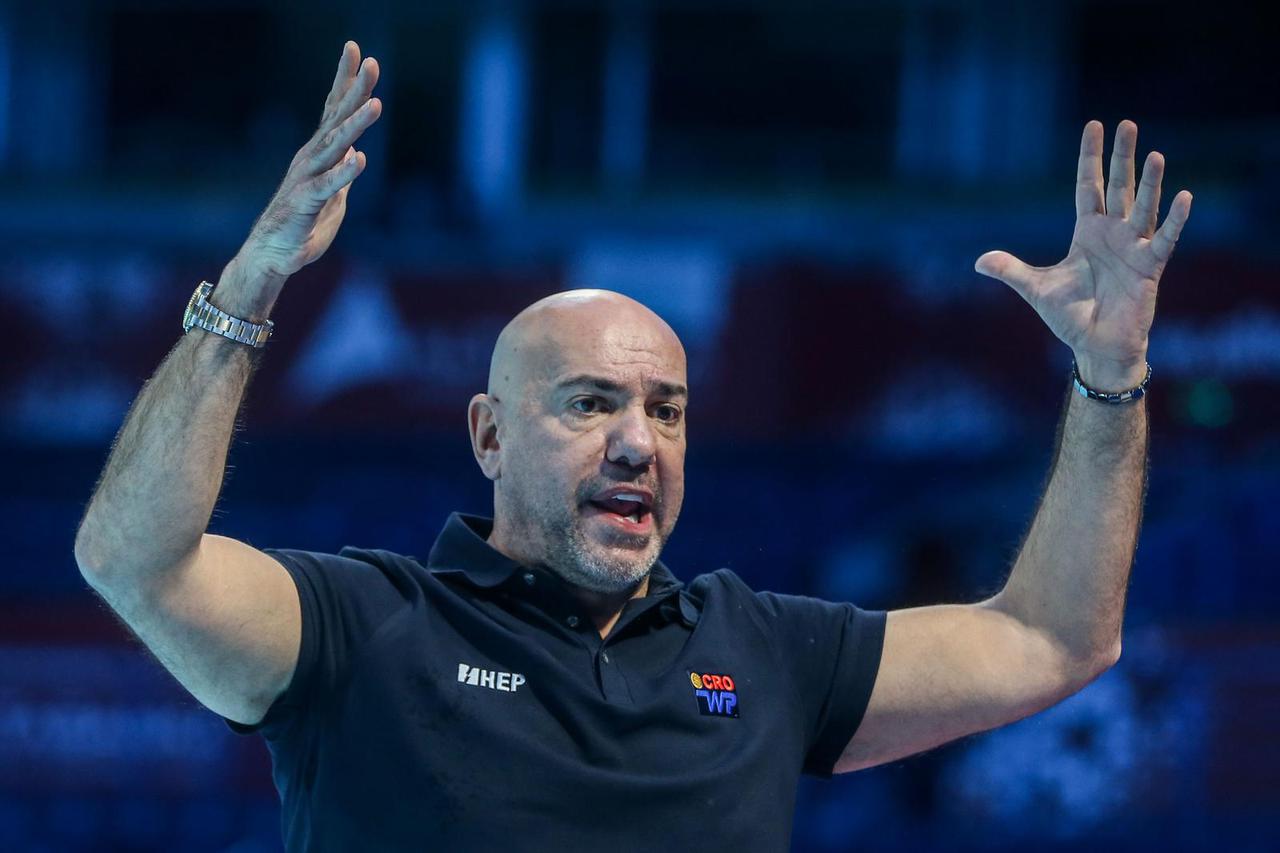 Beograd: Utakmica 2. kola 37. Europskog vaterpolo prvenstva, Gruzija - Hrvatska